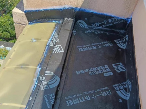 启东小区飘窗做防水堵漏